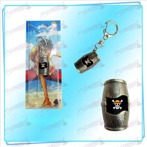 Luffy πειρατές βαρέλια Keychain (Luffy)