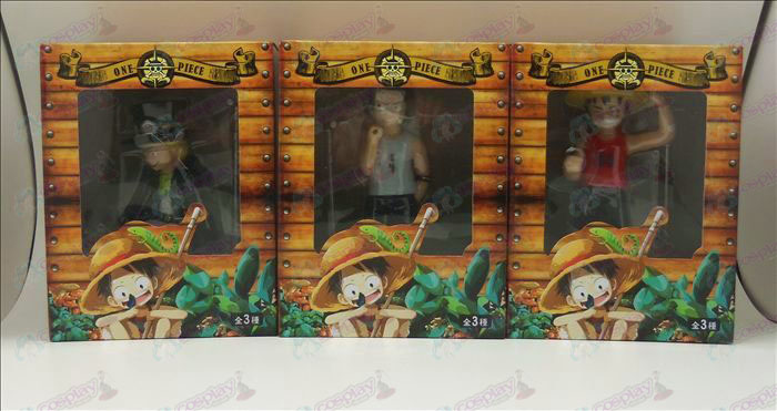 (3) One Piece λίκνο κούκλα Αξεσουάρ