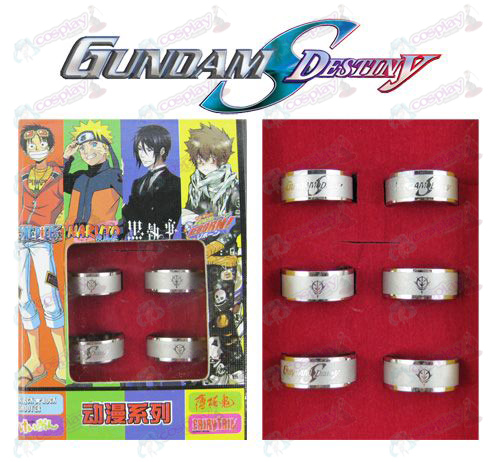Gundam Αξεσουάρ Frosted Ring (6 / set)