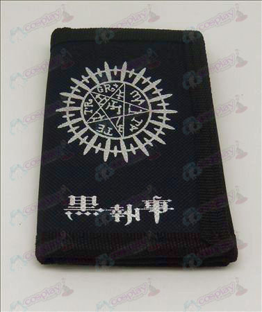 Canvas wallet (Μαύρο Αξεσουάρ Butler)