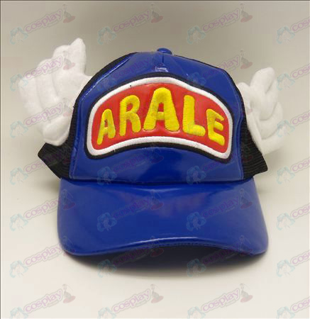 D Ala Lei καπέλο (μπλε - κόκκινο)