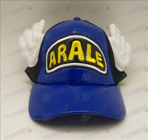 D Ala Lei καπέλο (μπλε - μαύρο)