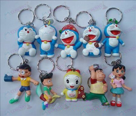10 Doraemon κούκλα keychain