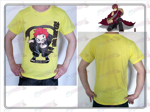 Naruto Gaara T-shirt (κίτρινο)
