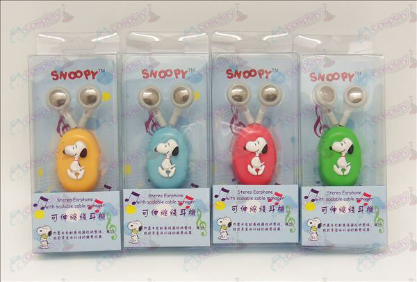 Snoopy αναδιπλούμενη ακουστικά