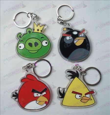Angry Birds Αξεσουάρ οργανικά Keychain (6 / set)