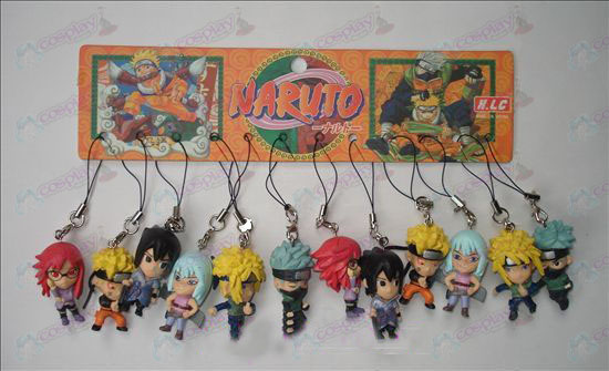 17 γενιές 12 Doll Naruto Rope Machine