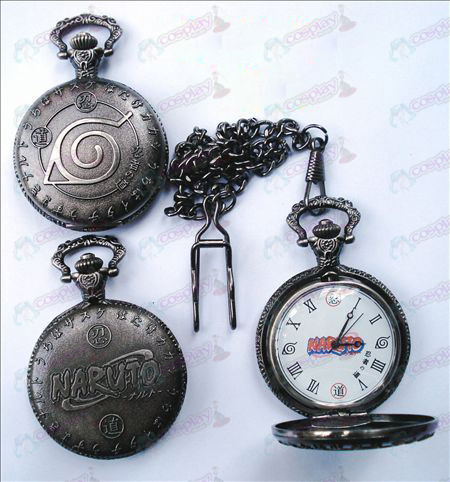Naruto Konoha ρολόι τσέπης (τύμπανα)