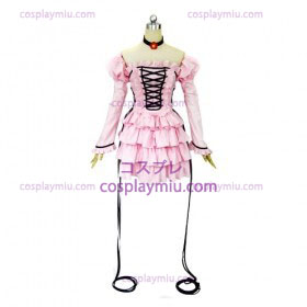 Chobits Chii ροζ φόρεμα Lolita κοστούμι Cosplay