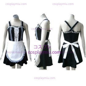 Μαύρο Gothic Lolita cosplay κοστούμι