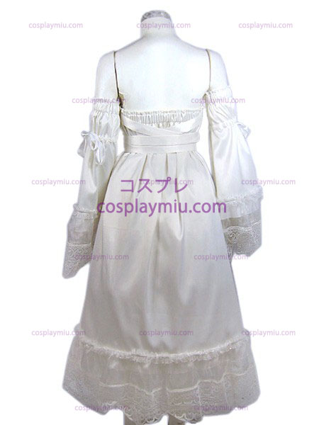 λευκό φθηνά cosplay κοστούμι Lolita