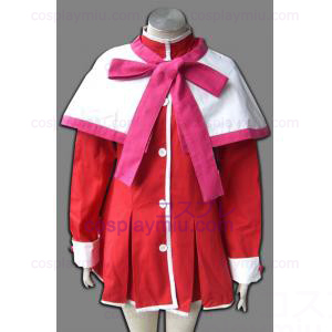 Kanon κορίτσι Ροζ Φουλάρι Edge Κοστούμια Cosplay Uniform