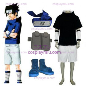 Naruto Sasuke Uchiha Cosplay κοστουμιών και αξεσουάρ