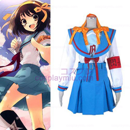 Uniform Haruhi Suzumiya Girl του Asahina Κοστούμια Cosplay Mikuru