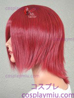 14 "Dark Red Layered Wig Cosplay