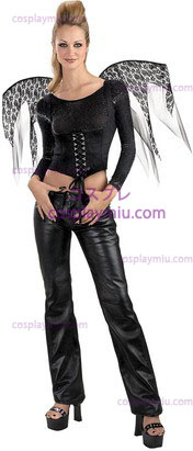 Wings μαύρο Lace Corset