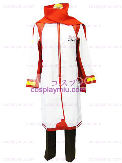 Vocaloid Akaito κόκκινο και λευκό κοστούμι Cosplay