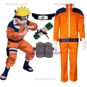 Naruto Κοστούμια Cosplay Uzumaki και Αξεσουάρ Σετ