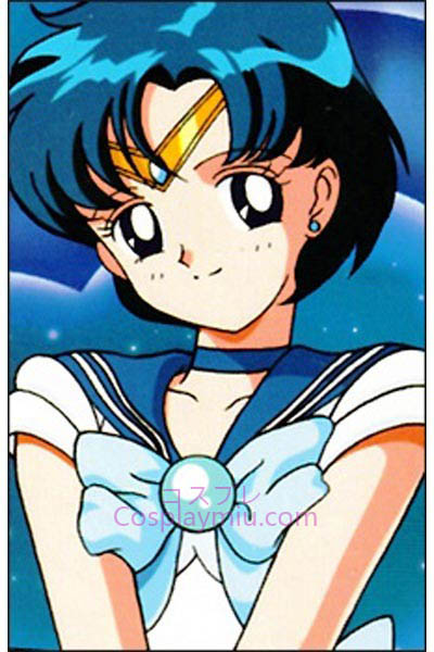 Sailor Moon Mizuno Ami Sailor Mercury Short Περούκες Cosplay