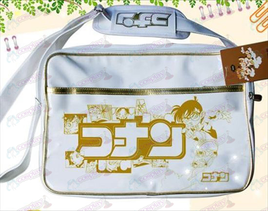 Conan μοτίβο Πνομ Πενχ τσάντα (λευκό)