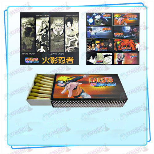 Συσκευασμένα Naruto αγώνες (μικρό κουτί που περιέχει 8)