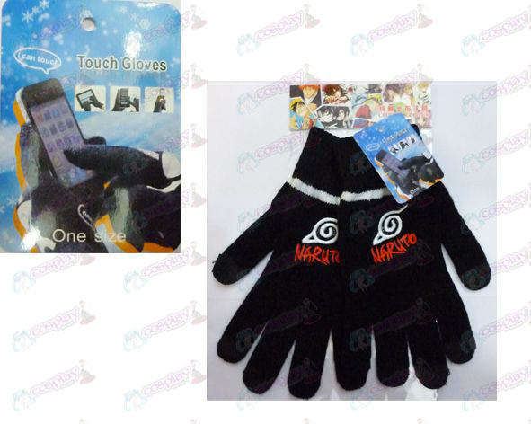 Touch Γάντια Naruto Konoha logo