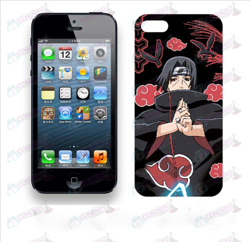 Η Apple iphone5 κέλυφος τηλέφωνο 006 (Naruto Red Cloud)