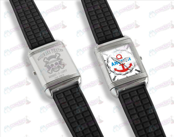 Διπλή κυριολεκτικά Flip ρολόγια (Luffy)