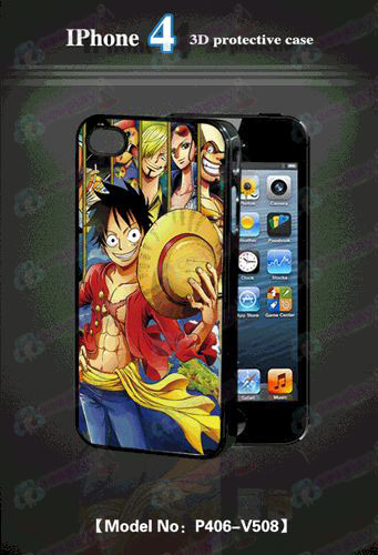 3D κινητό τηλέφωνο κέλυφος της Apple 4-One Piece Αξεσουάρ-2