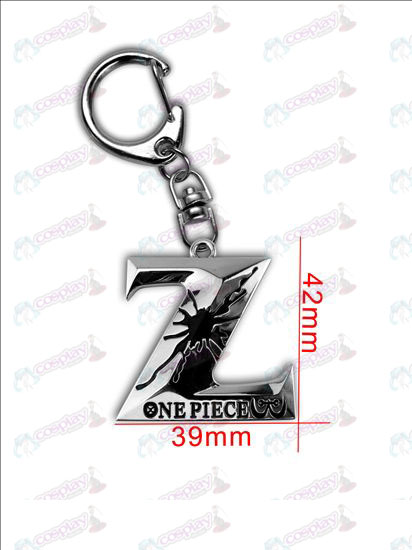 One Piece AccessoriesZ logo keychain