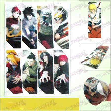 SQ021-Naruto anime μεγάλο Bookmarks (5 έκδοση της τιμής)