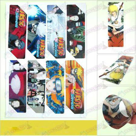 SQ019-Naruto anime μεγάλο Bookmarks (5 έκδοση της τιμής)