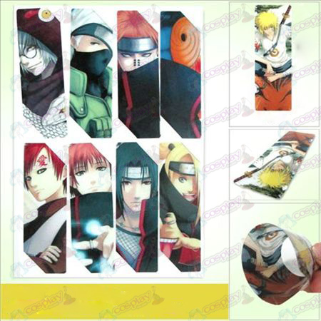 SQ018-Naruto anime μεγάλο Bookmarks (5 έκδοση της τιμής)