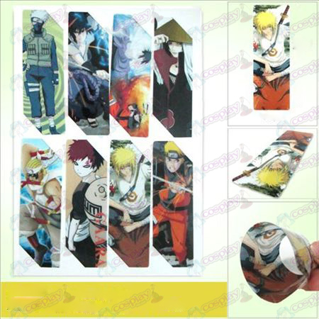 SQ017-Naruto anime μεγάλο Bookmarks (5 έκδοση της τιμής)