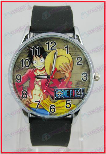 Υπέροχο ρολόι χαλαζία - Luffy