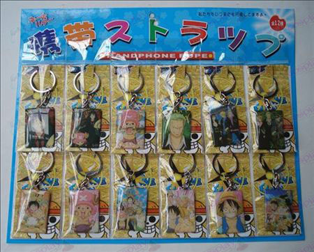 One Piece Accessories12 πίνακες τοποθετηθεί Μπρελόκ