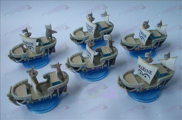 AONE κομμάτι Αξεσουάρ ναυτικό σκάφος κάτω μπλε (6 / set)