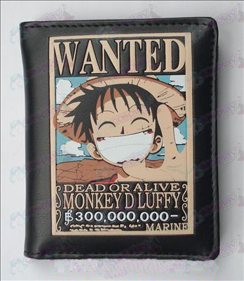 Ένα κομμάτι Αξεσουάρ Ζήτηση Luffy Leather Wallet (Jane)