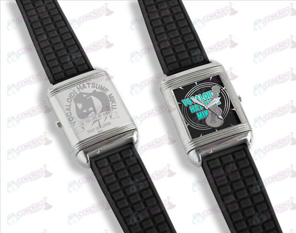 Διπλή κυριολεκτικά Flip ρολόγια (Hatsune)