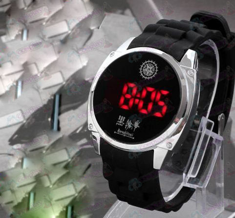 Black Butler Αξεσουάρ Compact logo LED οθόνη αφής ρολόι