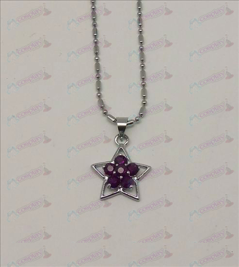 Blister Lucky Star Αξεσουάρ Diamond Κολιέ (Purple)