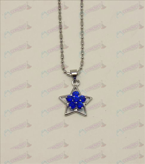 Blister Lucky Star Αξεσουάρ Diamond Κολιέ (Μπλε)
