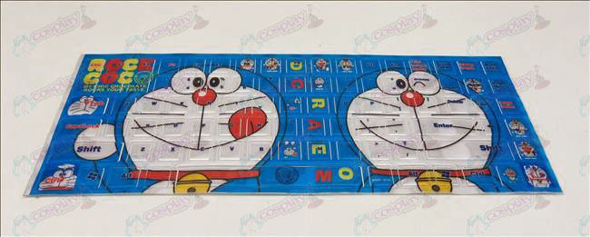 PVC αυτοκόλλητα πληκτρολογίου Doraemon