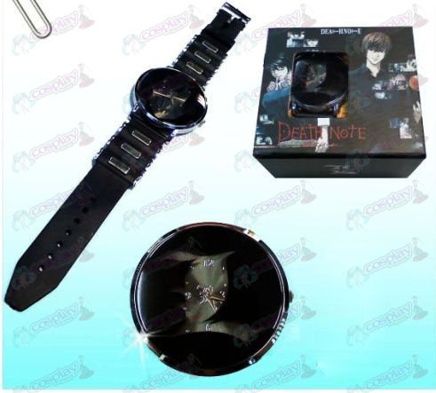 Death Note AccessoriesL μαύρα ρολόγια