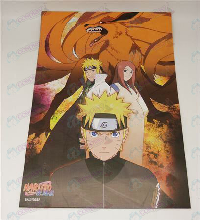 42 * 29 Naruto ανάγλυφα αφίσες (8 / σετ