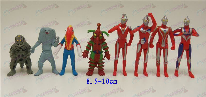 Οκτώ Ultraman Doll Αξεσουάρ