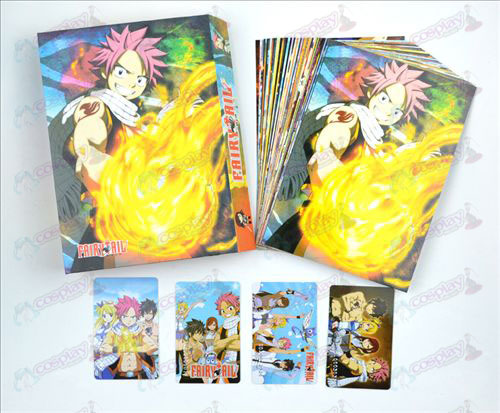 Fairy Tail Αξεσουάρ Καρτ ποστάλ + Κάρτα B