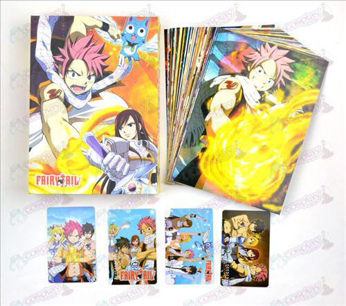 Fairy Tail Καρτ ποστάλ Αξεσουάρ + Κάρτα A