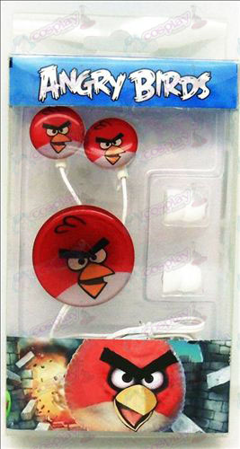 Εποξειδικές ακουστικά (Angry Birds Αξεσουάρ Κόκκινο)
