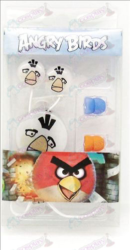 Εποξειδικές ακουστικά (Angry Birds Αξεσουάρ White)